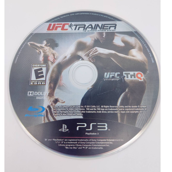 PS3 UFC PERSONAL TRAINER: The Ultimate Fitness System Playstation 3 With Manual - Picture 8 of 9